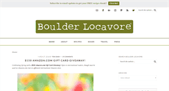 Desktop Screenshot of boulderlocavore.com