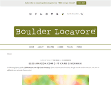 Tablet Screenshot of boulderlocavore.com